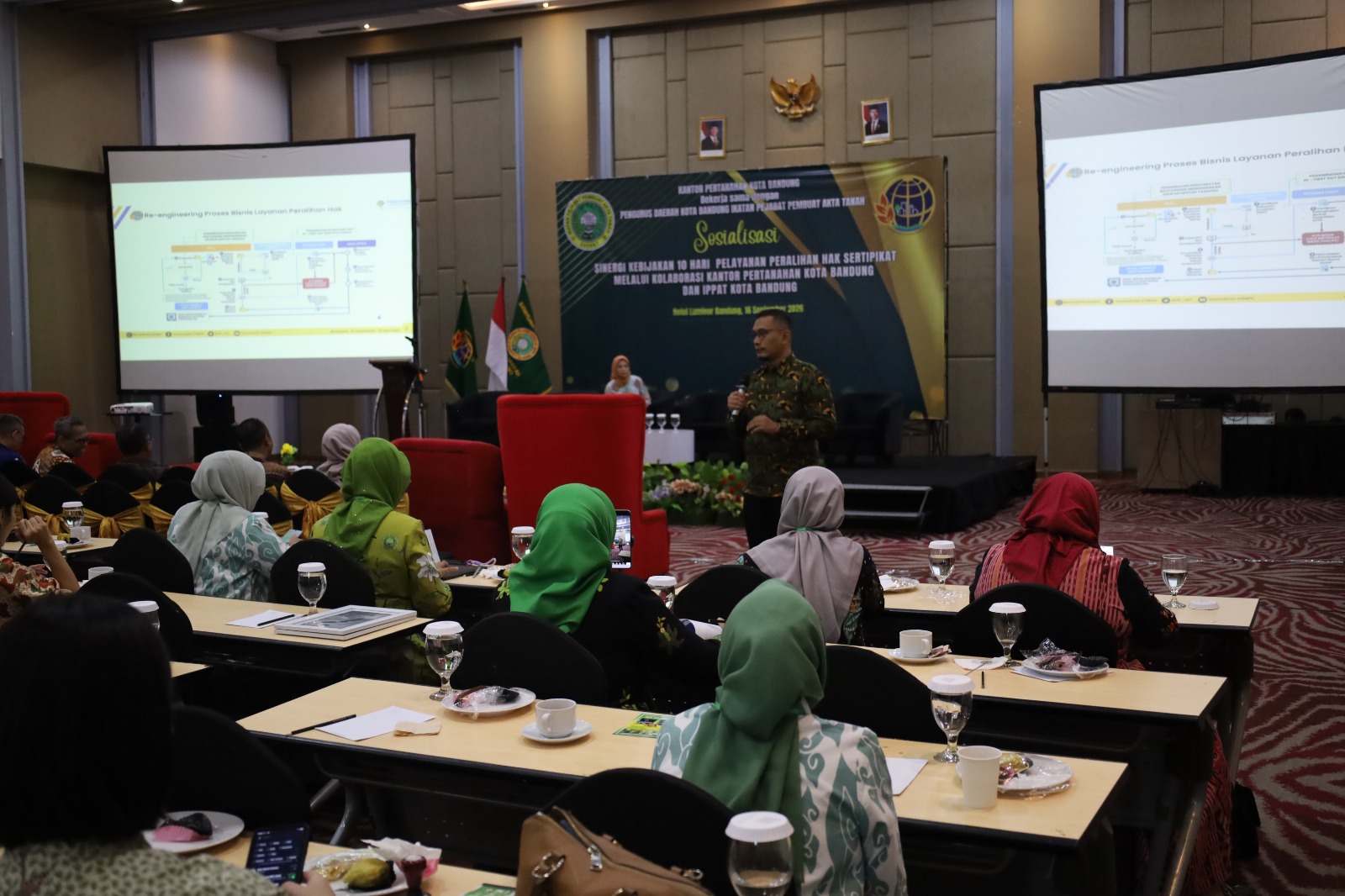 Kantor Pertanahan Kota Bandung dan PPAT Perkuat Pelayanan Peralihan Hak 10 Hari